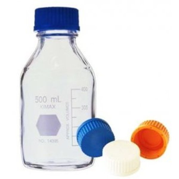 Dwk Life Sciences Kimcole Bottle, 500ml, 4/PK 218202